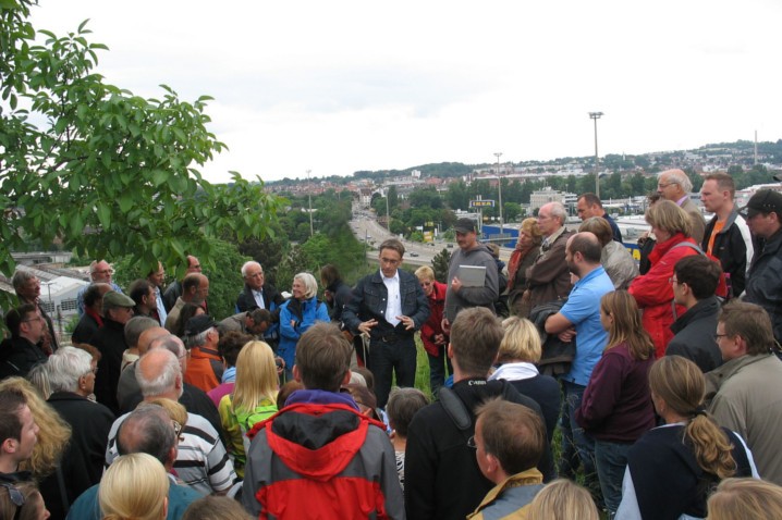 Historische F&uuml;hrung "Zeitreise auf Napoleons Spuren" in Ulm.